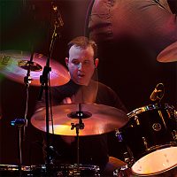 James Cooper, drummer with Mama